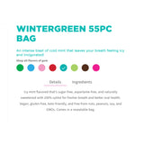 PUR Wintergreen Gum Bag 55pc - Nature's Source Inc