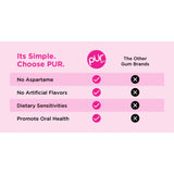 PUR Peppermint Gum Blister 9pc
