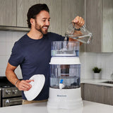 Santevia Flouride Filtered Gravity Water System Countertop - Nature's Source Inc