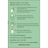 Santevia Classic Alkaline Pitcher Filter (3-Pack)