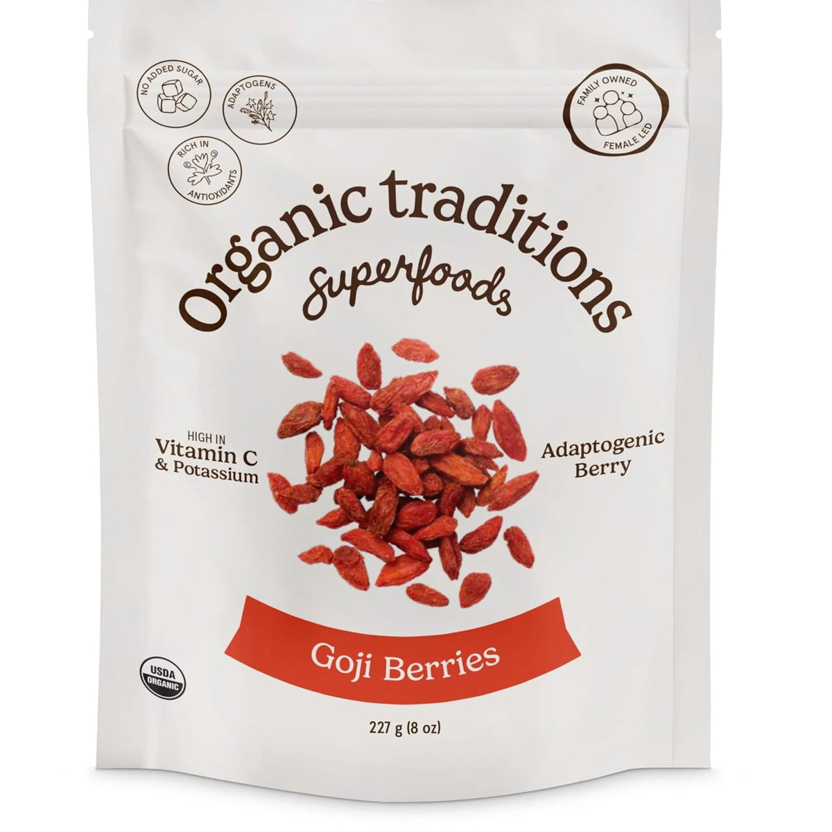 Organic Traditions Goji Berries - 227g