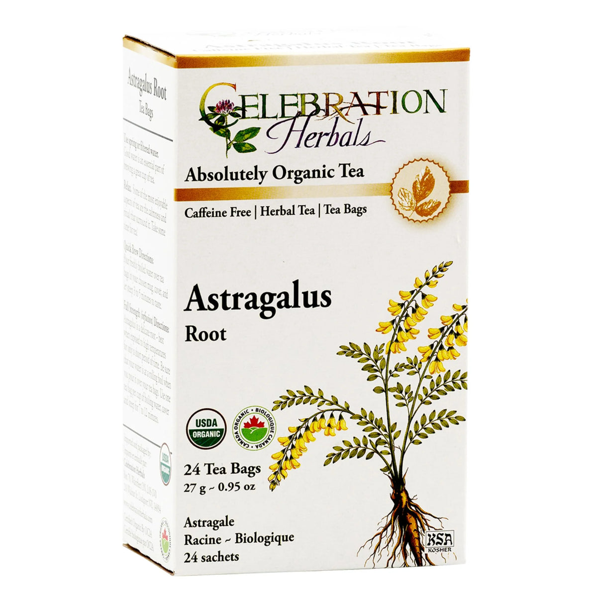 Celebration Herbals Organic Astragalus Root Tea Tea 24 bags