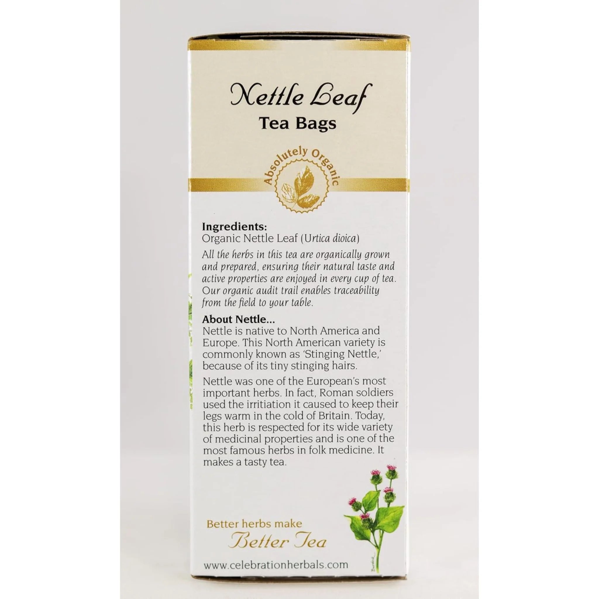 Celebration Herbals Organic Nettle Leaf Tea 24 bags