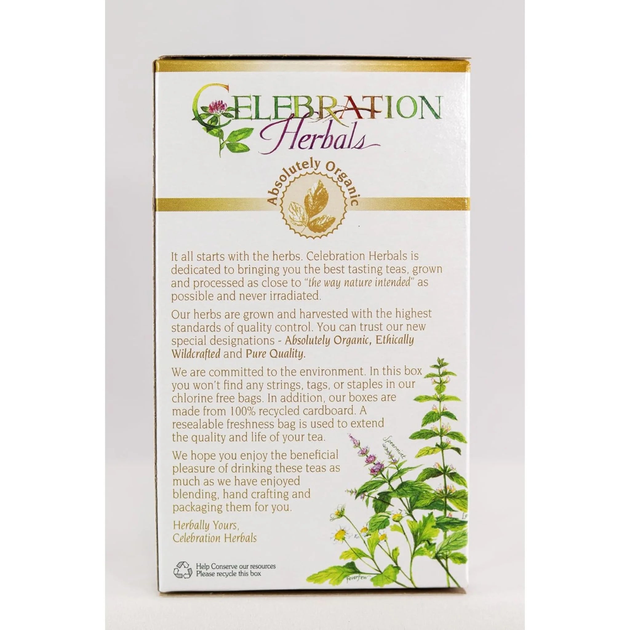Celebration Herbals Organic Nettle Leaf Tea 24 bags