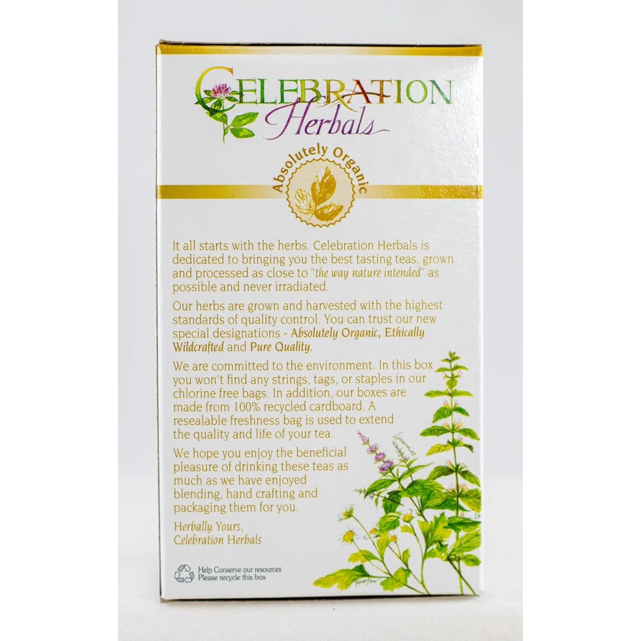 Celebration Herbals Organic Uva Ursi Tea 24 bags