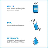 Cwench Hydration Mix Blue Raspberry 315g - Nature's Source Inc