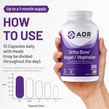 AOR Ortho Bone Vegan 300 Veg-Caps - Nature's Source Inc