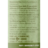 Pure Lab Vitamins Calcium Hydroxyapatite 250mg 120 Vegan Capsules - Nature's Source Inc
