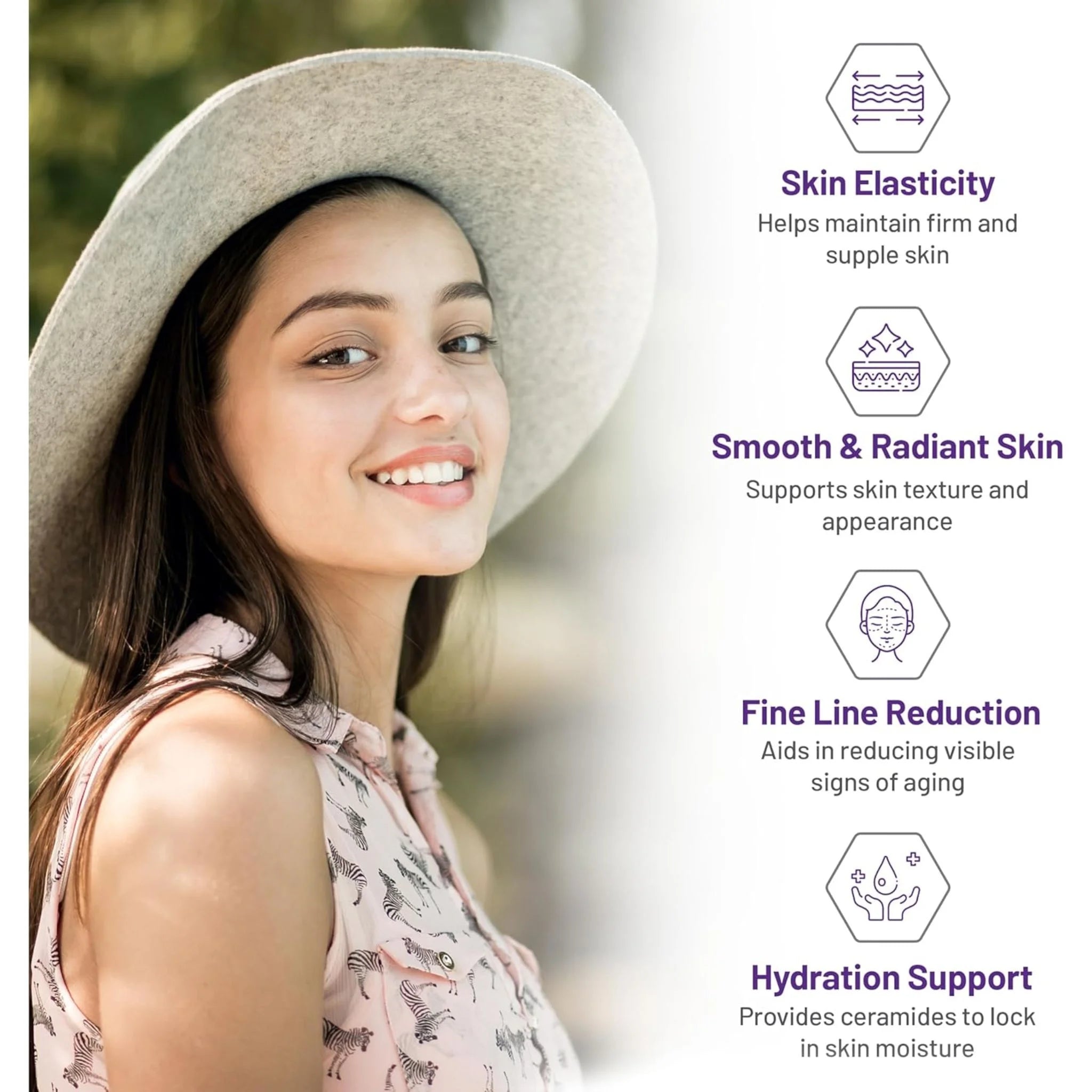 AOR Collagen Lift (Skin Health) 120 Capsules - Nature's Source Inc