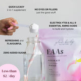 Glow Body EAAs Amino Fuzzy Peach 450g - Nature's Source Inc