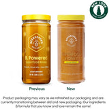 BeeKeepers Naturals Powered Superfood Raw Honey 330g - Nature's Source Inc
