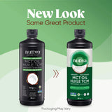Nutiva Organic Liquid MCT Coconut Oil, Clean Keto Fuel, 946ml