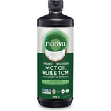 Nutiva Organic Liquid MCT Coconut Oil, Clean Keto Fuel, 946ml
