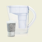Santevia Water Systems Alkaline Water Pitcher - MINA Slim (White)