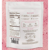 Organic Traditions Beet Latte with Fermented Beet and Probiotics - 150g