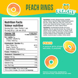 SmartSweet's Peach Rings Vegan Candy 50g