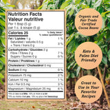 Ecoideas Organic Fair Trade Cacao Powder - 227g