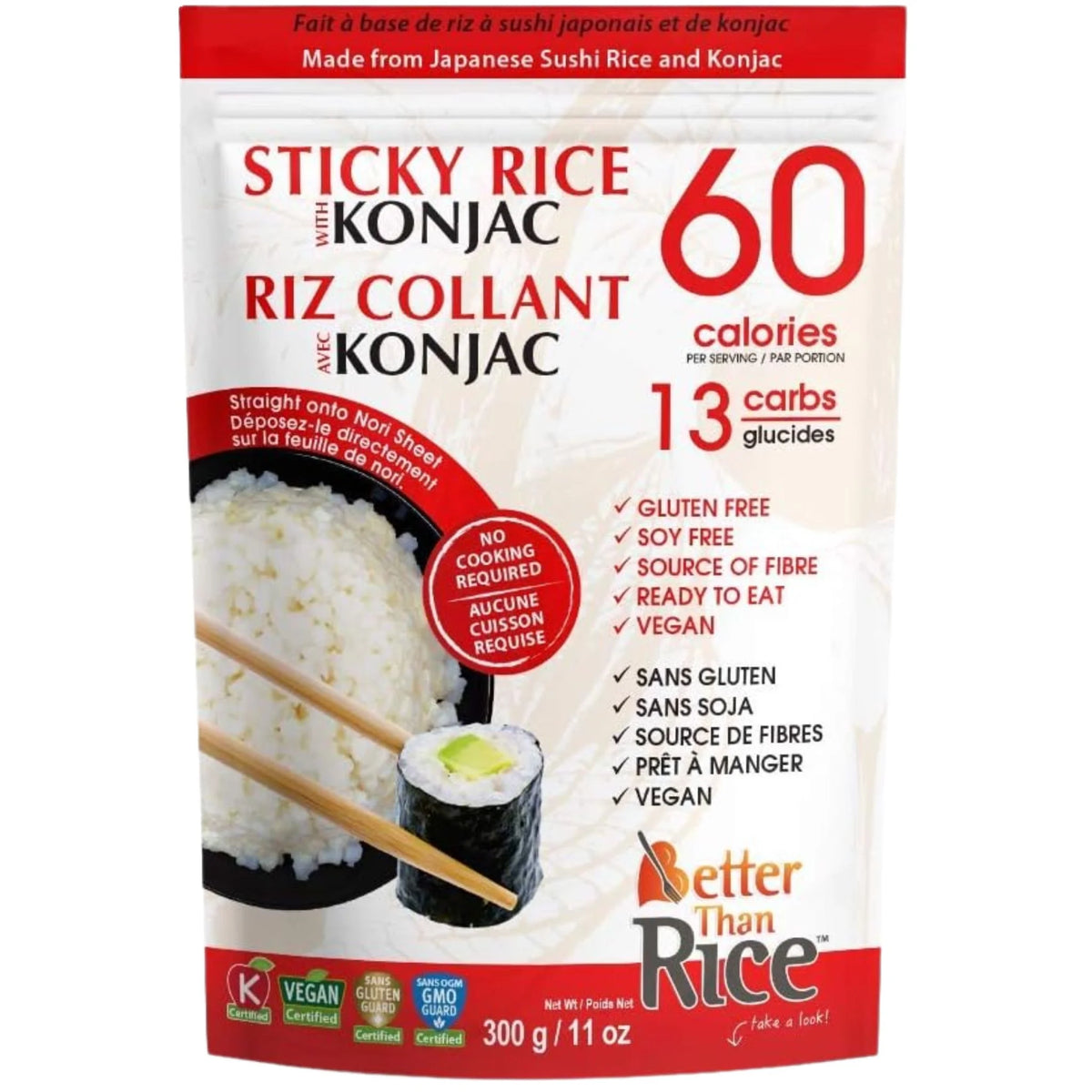 Better Than Rice Sticky Rice with Konjac 300g