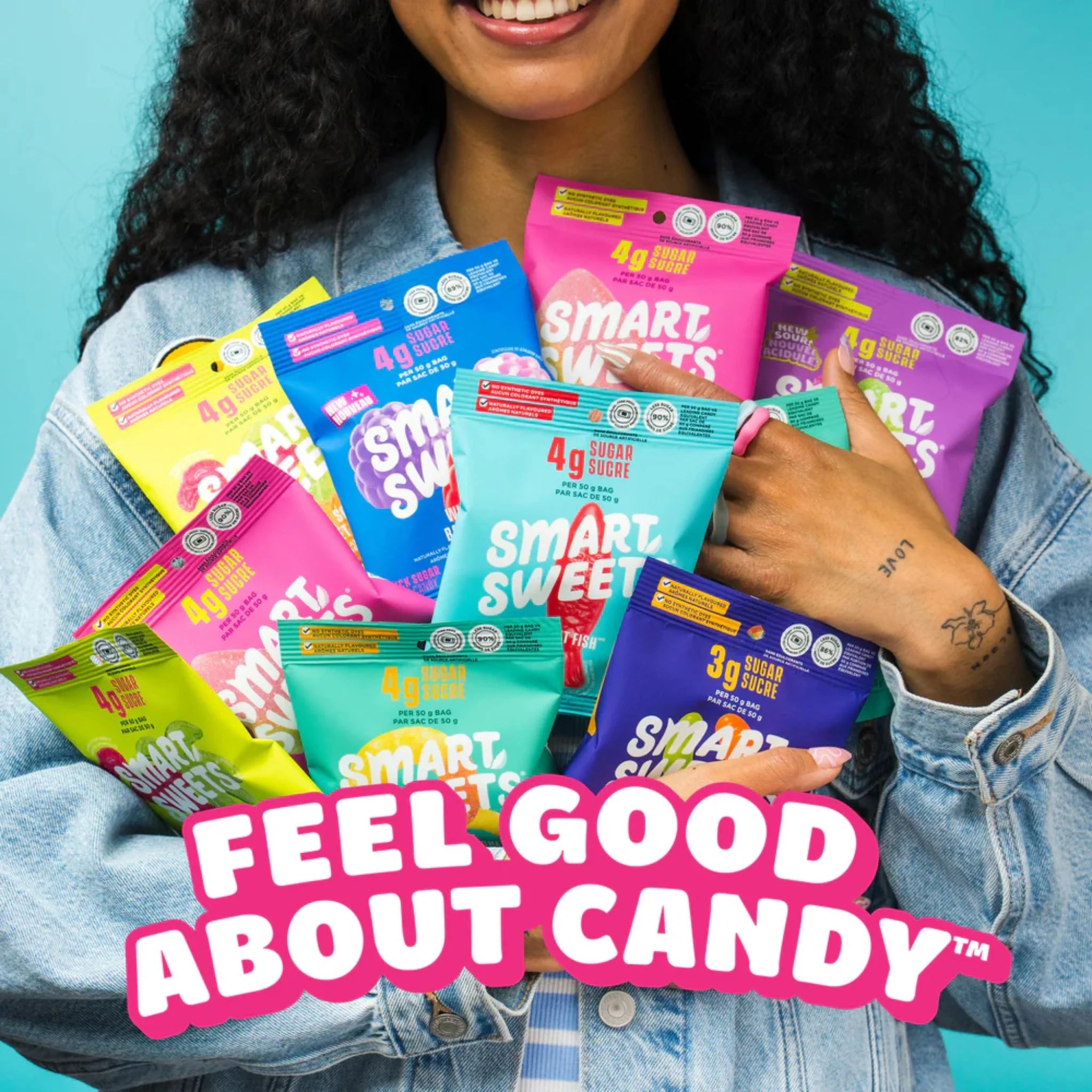 SmartSweets Gummy Worms 50g