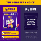 SmartSweets Gummy Worms 50g
