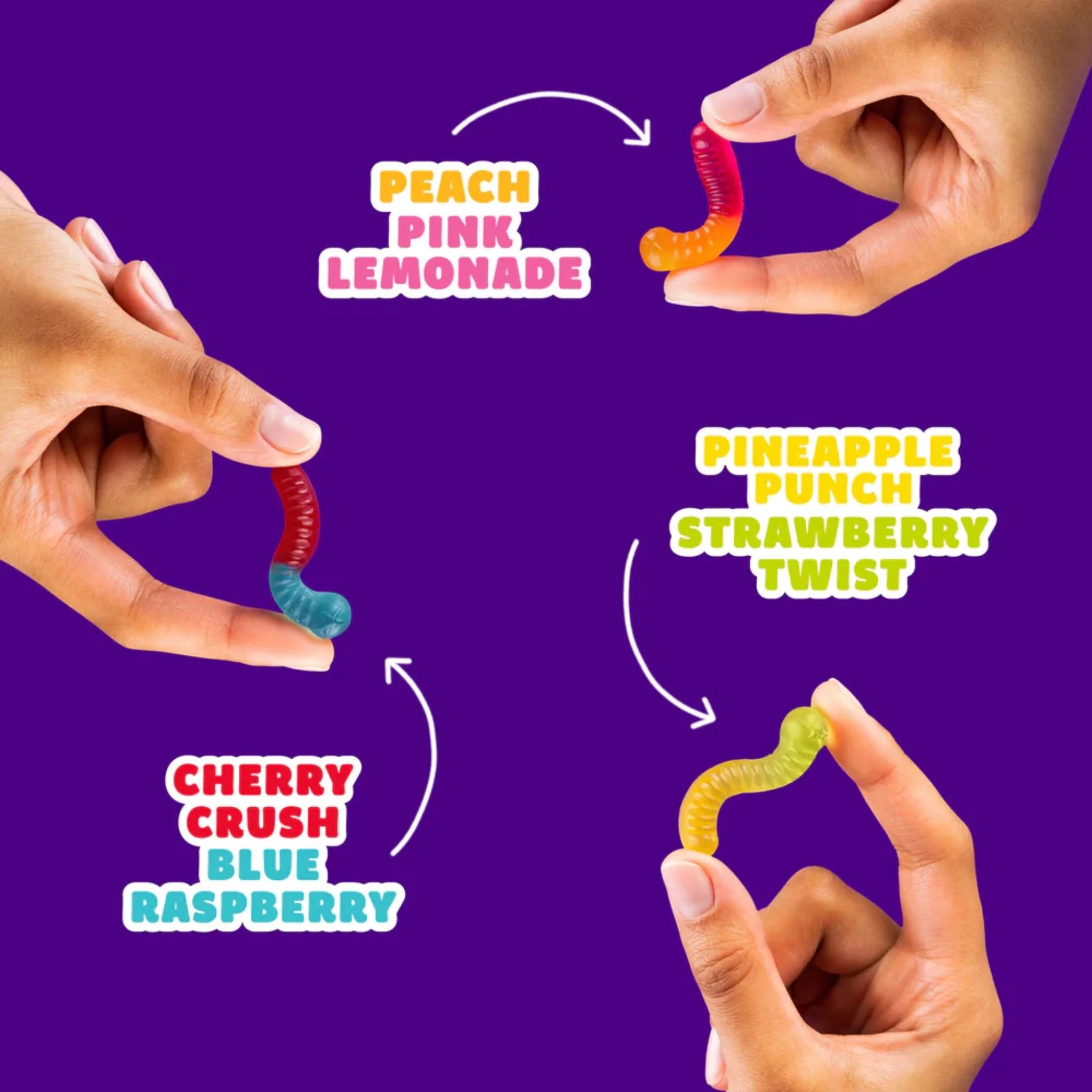 SmartSweets Gummy Worms 50g