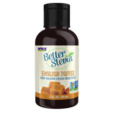 Now Better Stevia Extract English Toffee 59ml