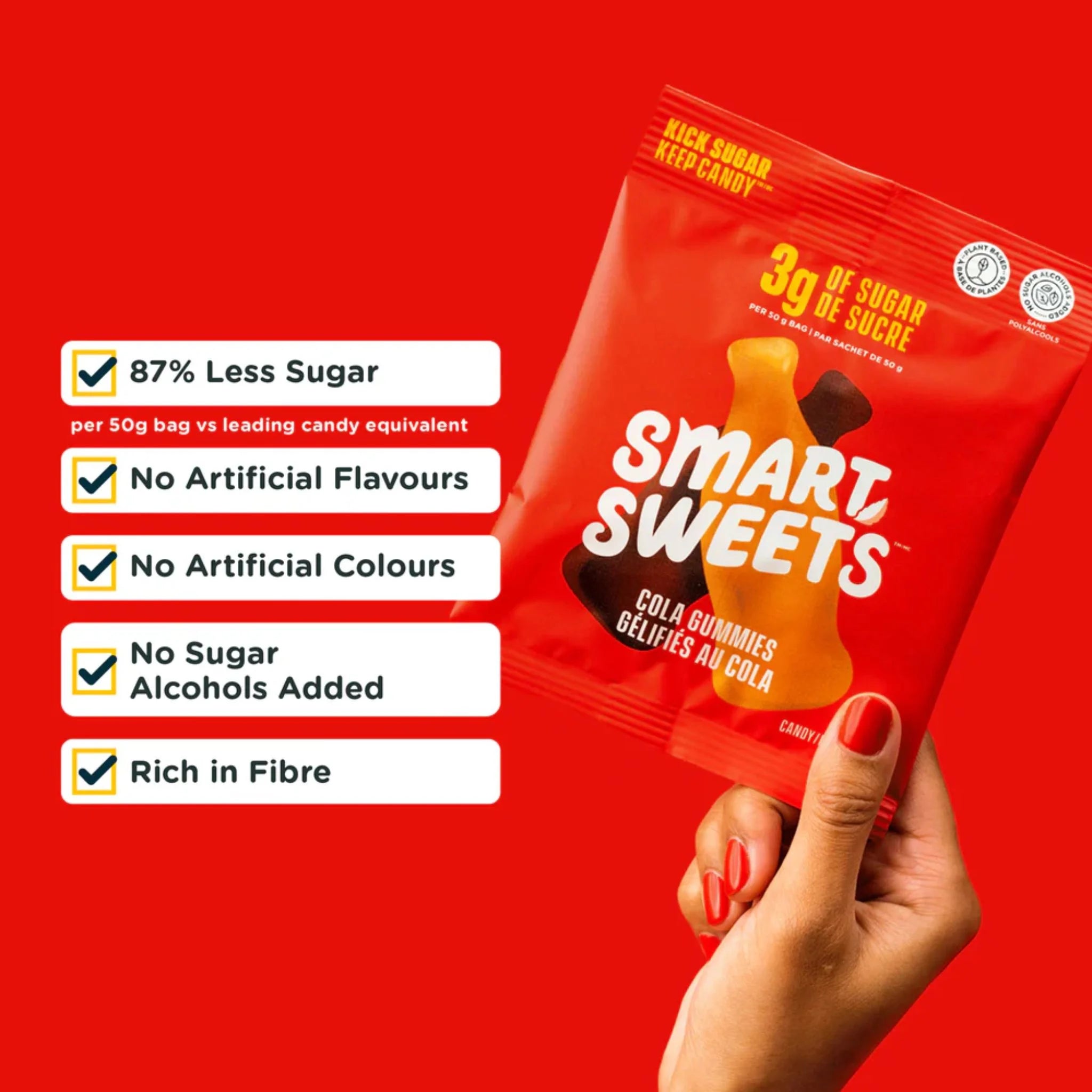SmartSweets Cola Gummies 50g