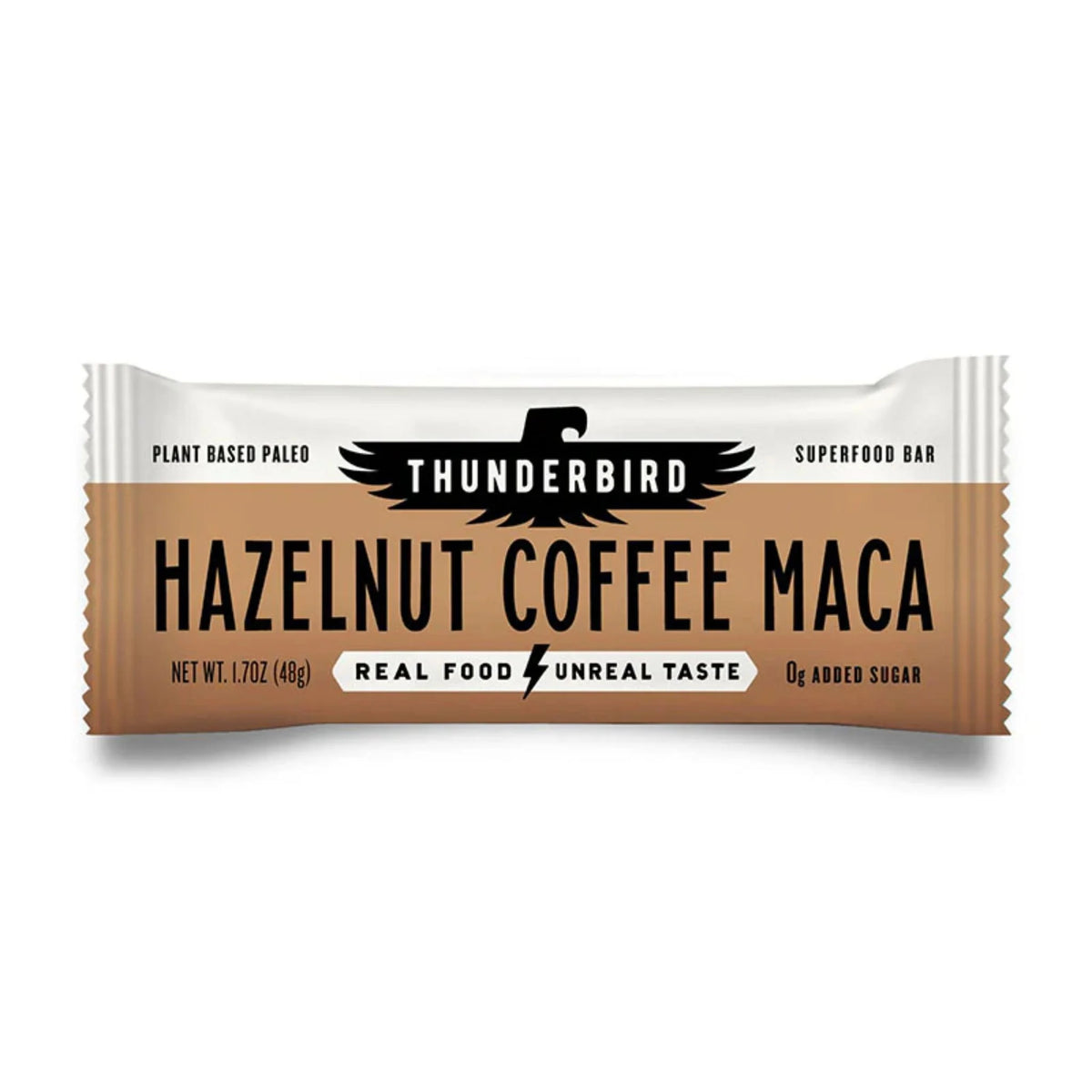 Thunderbird Bar Hazelnut Coffee Maca 48g