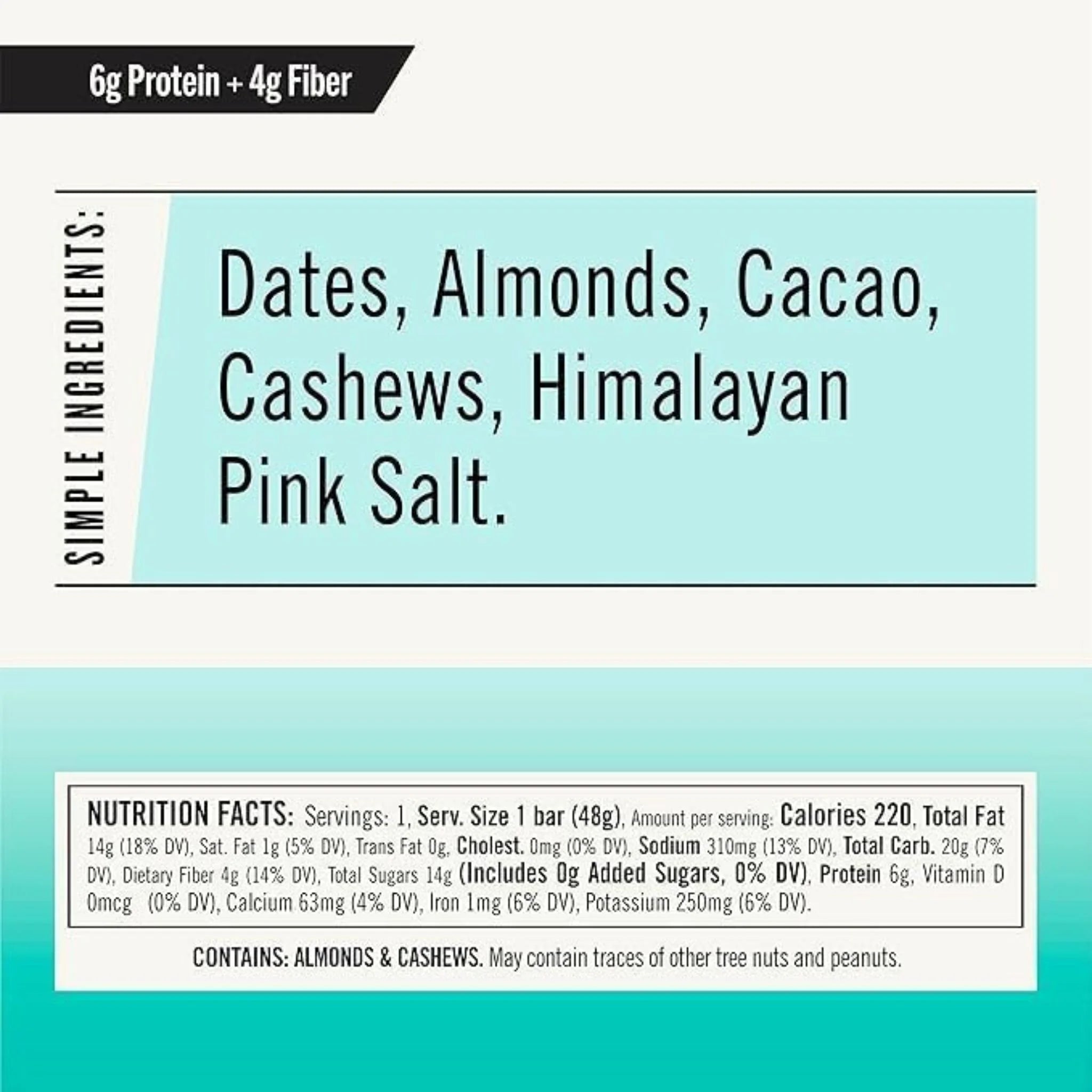 Thunderbird Bar Choc Almond Butter Sea Salt 48g