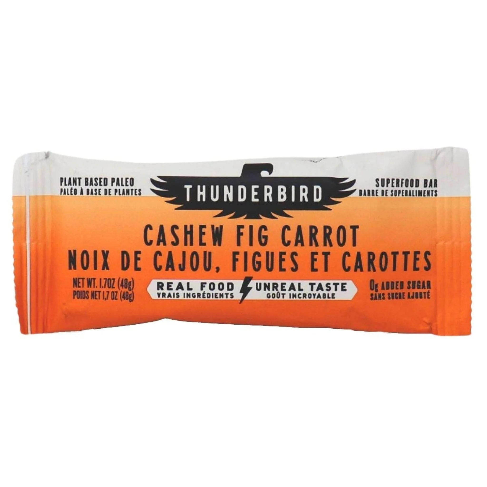 Thunderbird Bar Cashew Fig Carrot 48g