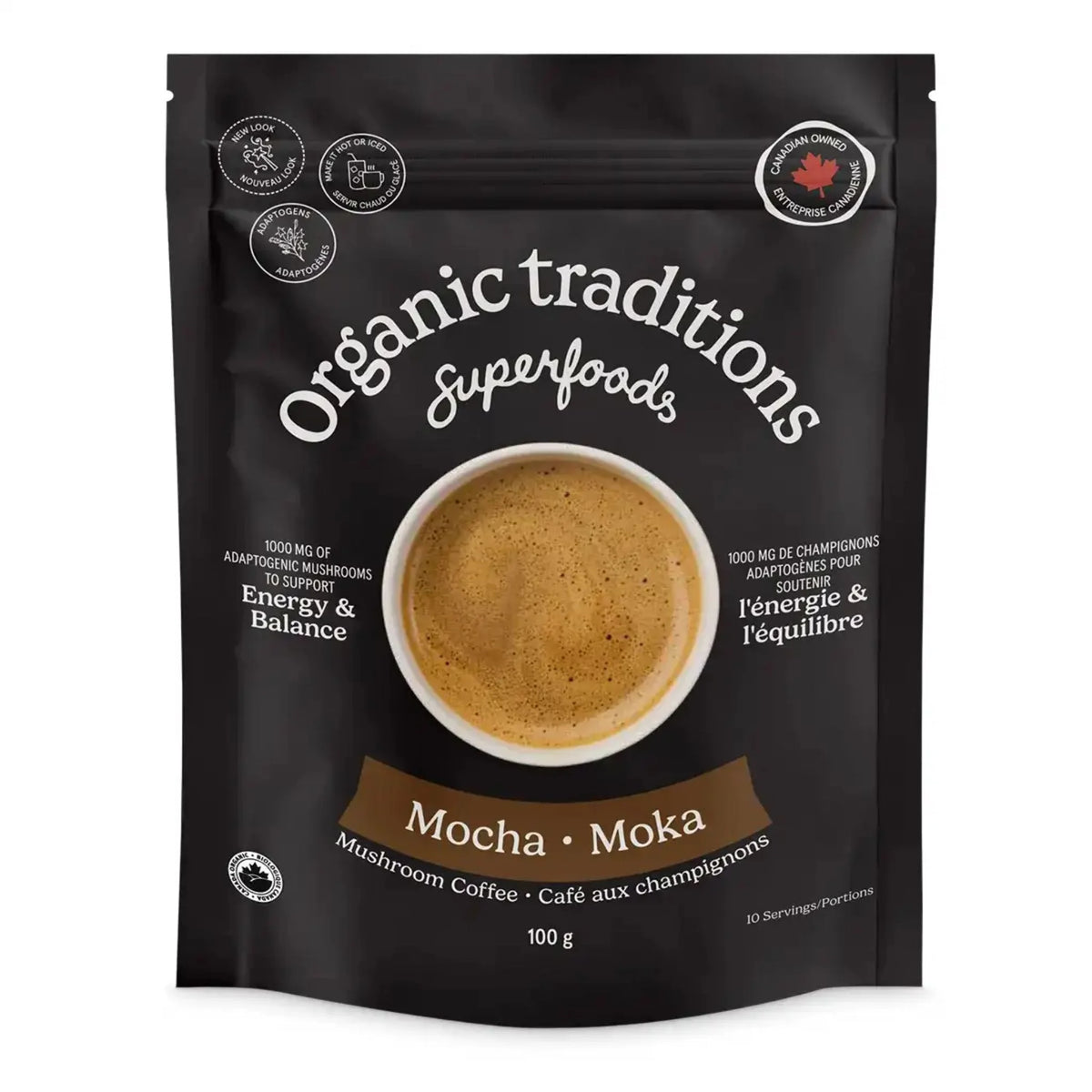 Organic Traditions Mocha Coffee 100g