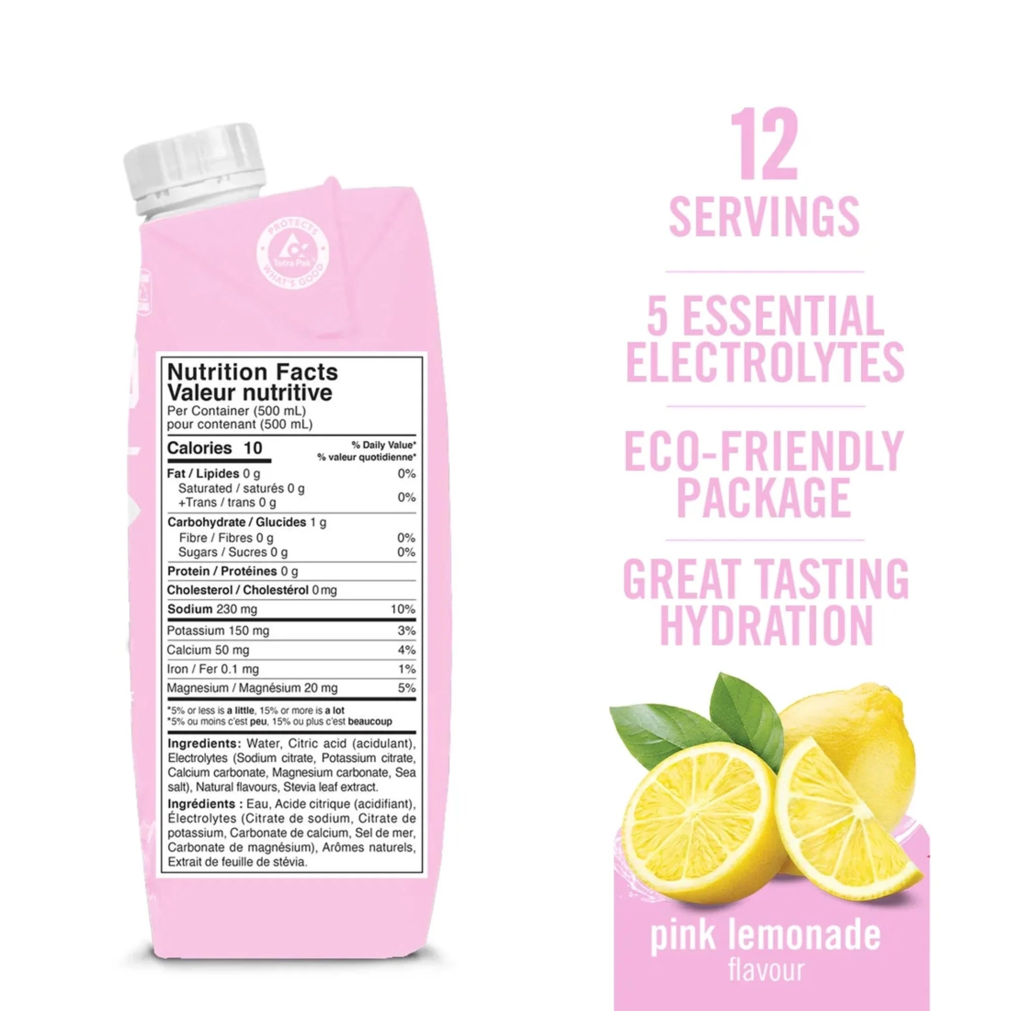 Biosteel Sports Drink Pink Lemonade 500ml