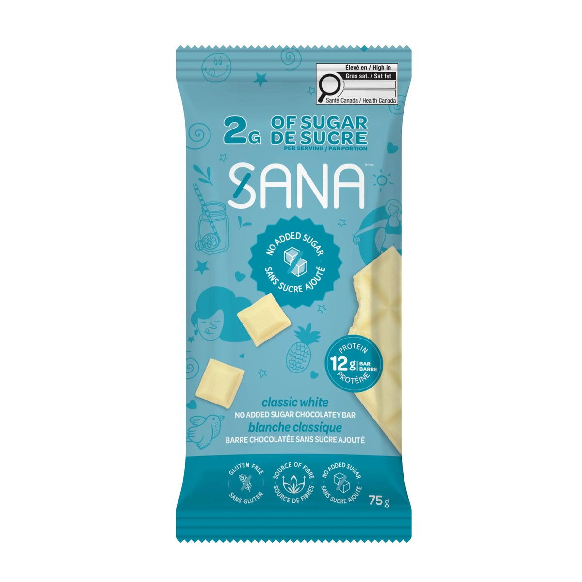 Sana White Chocolaty Classic 75g