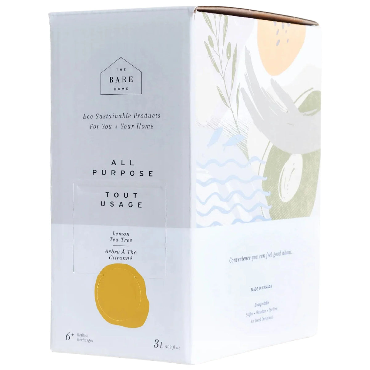 Bare Home All Purpose Cleaner Lemon Tea Tree 476ml