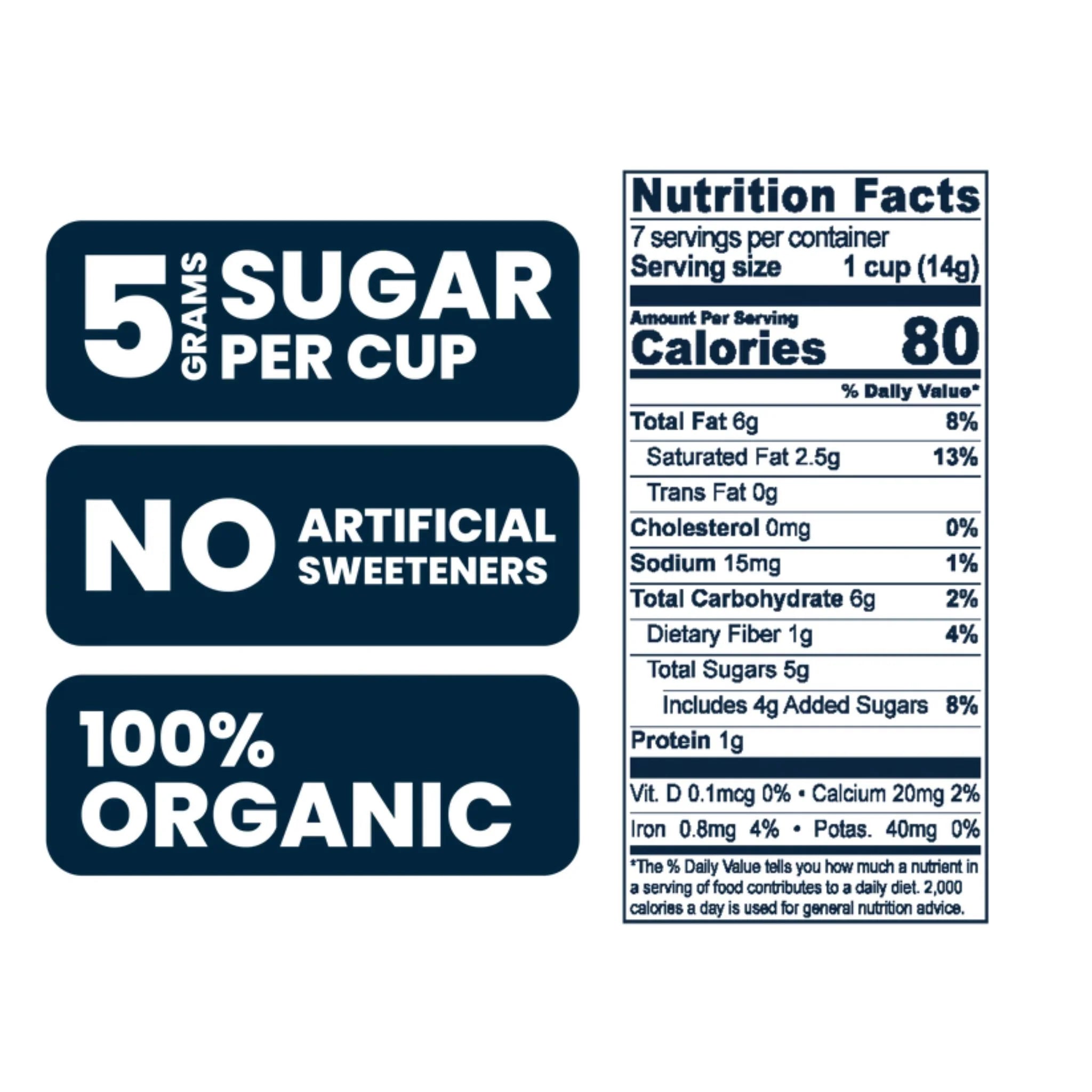 Chocxo Organic Dark Chocolate Almond Butter Cups 98g