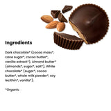 Chocxo Organic Dark Chocolate Almond Butter Cups 98g