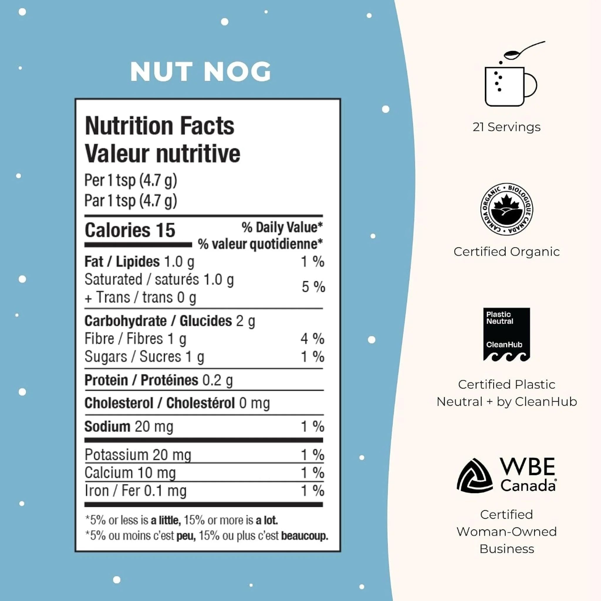 Blume Nut Nog 100g
