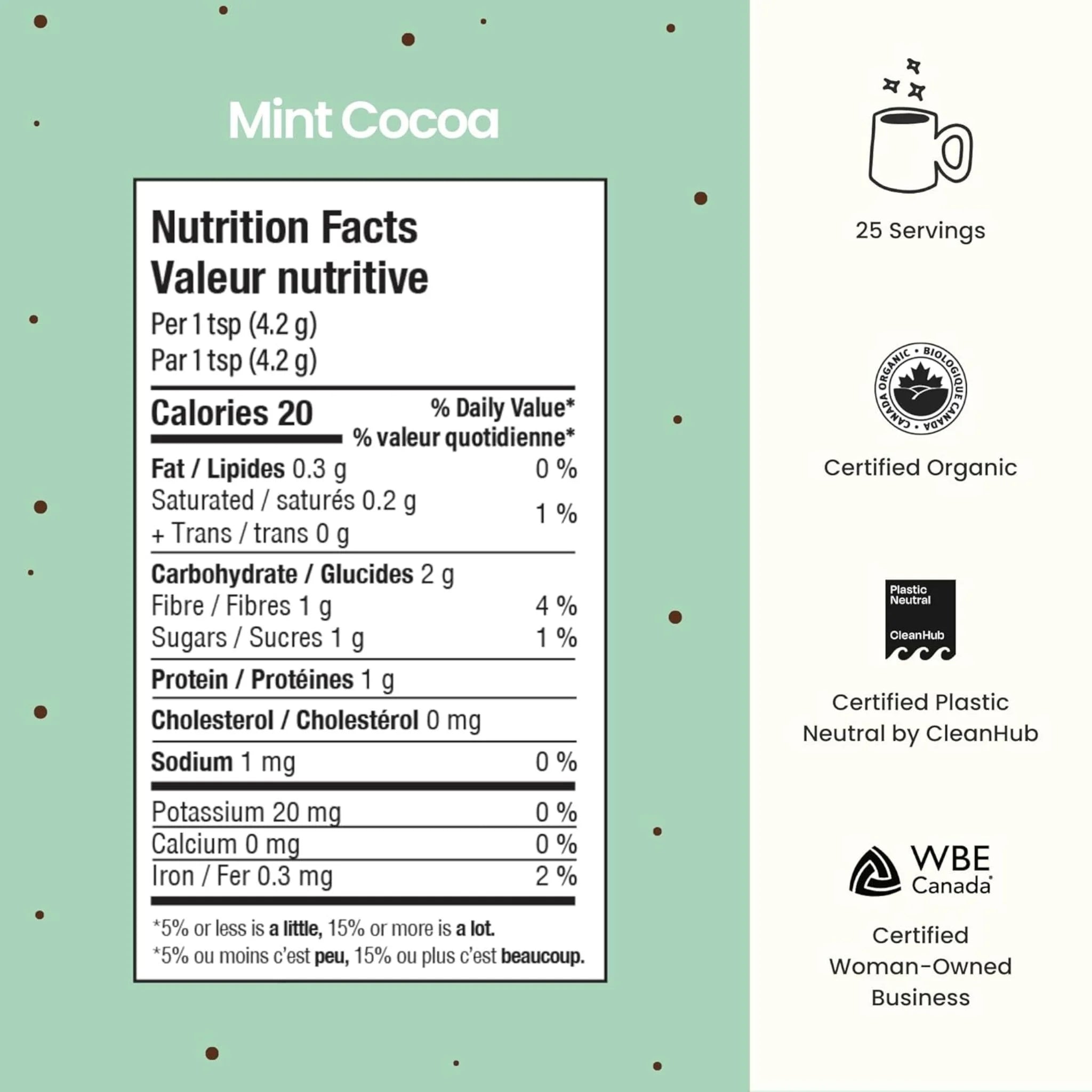 Blume Mint Cocoa Blend 125g
