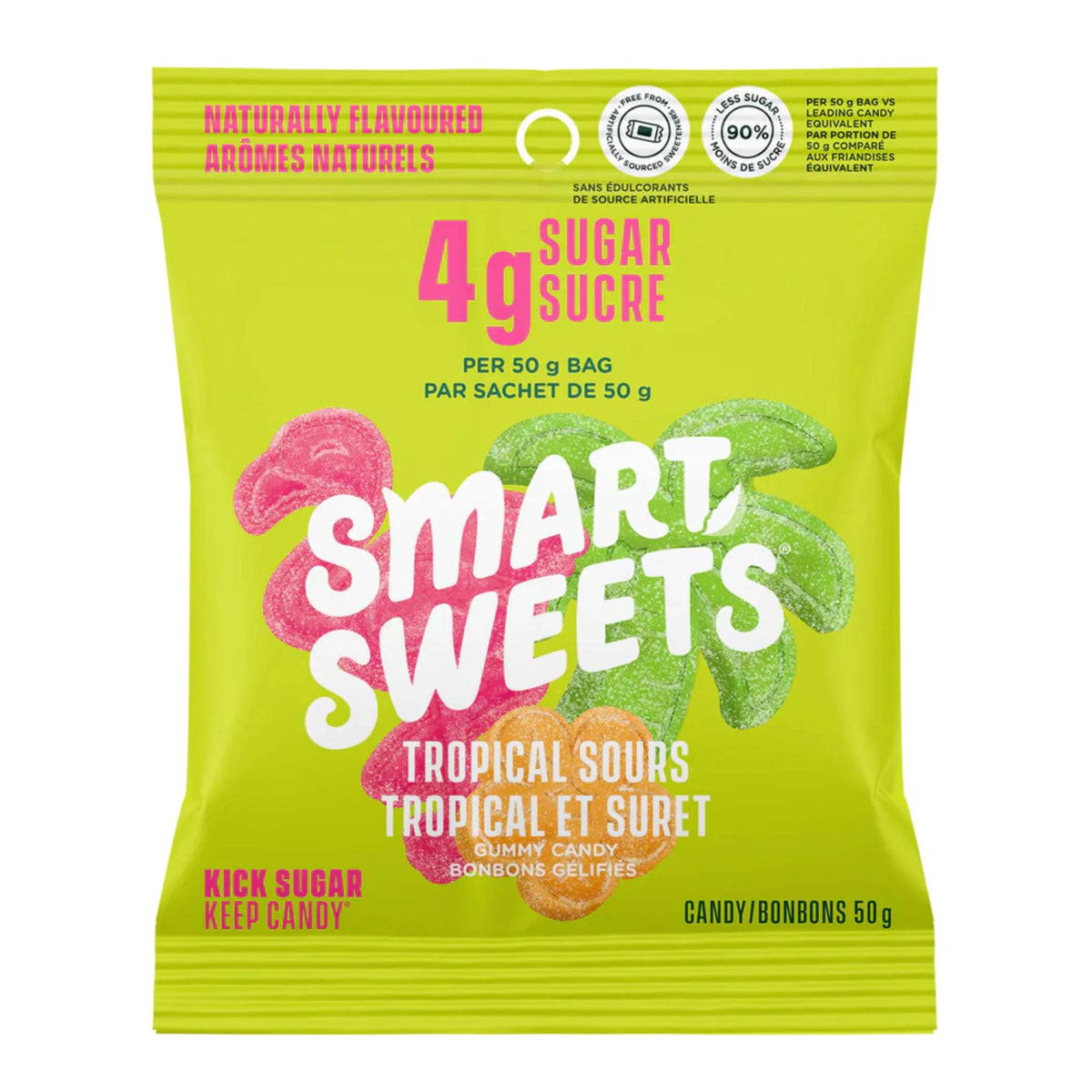 Smart Sweets Gummy Tropical Sours 50g