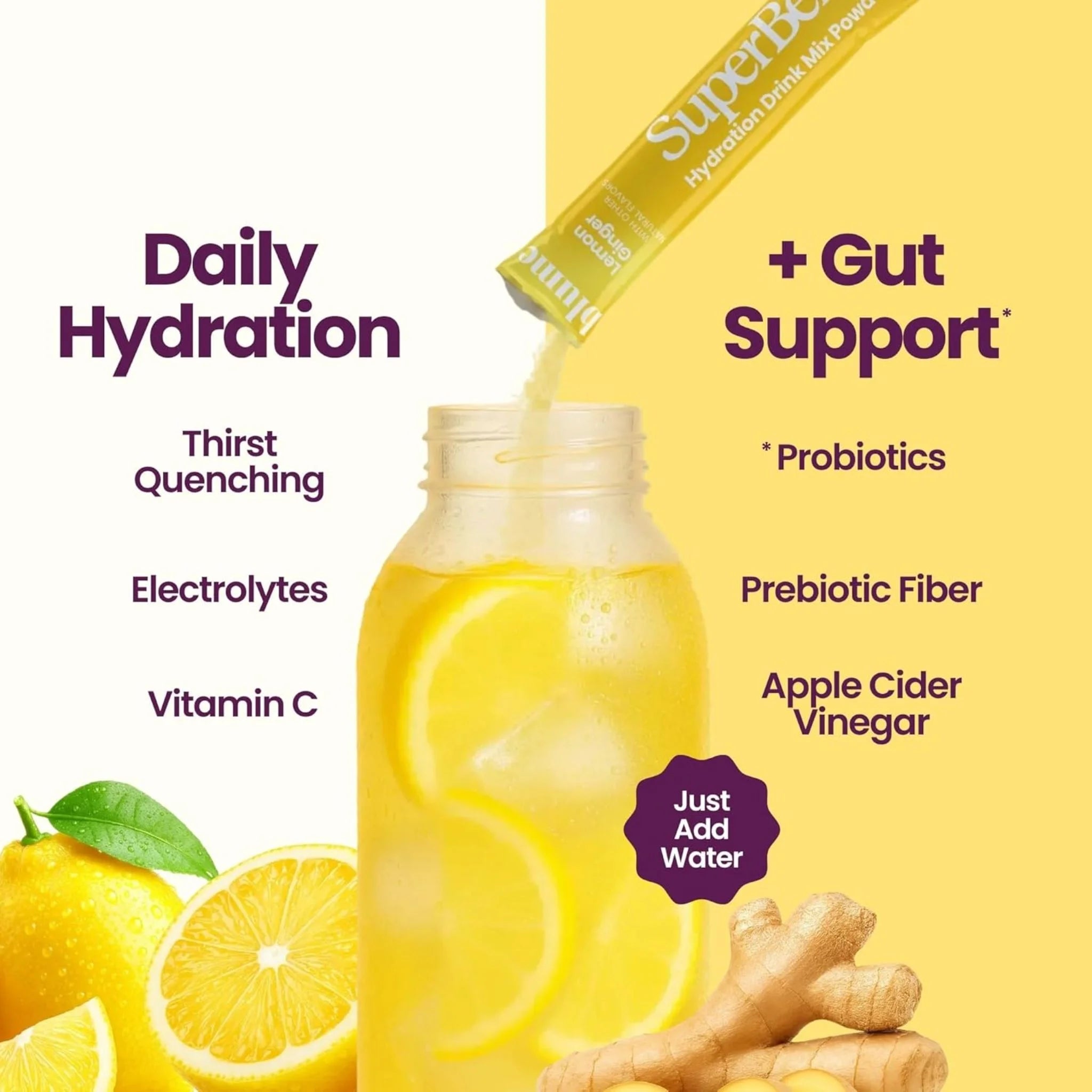 Blume SuperBelly Lemon Ginger 60g