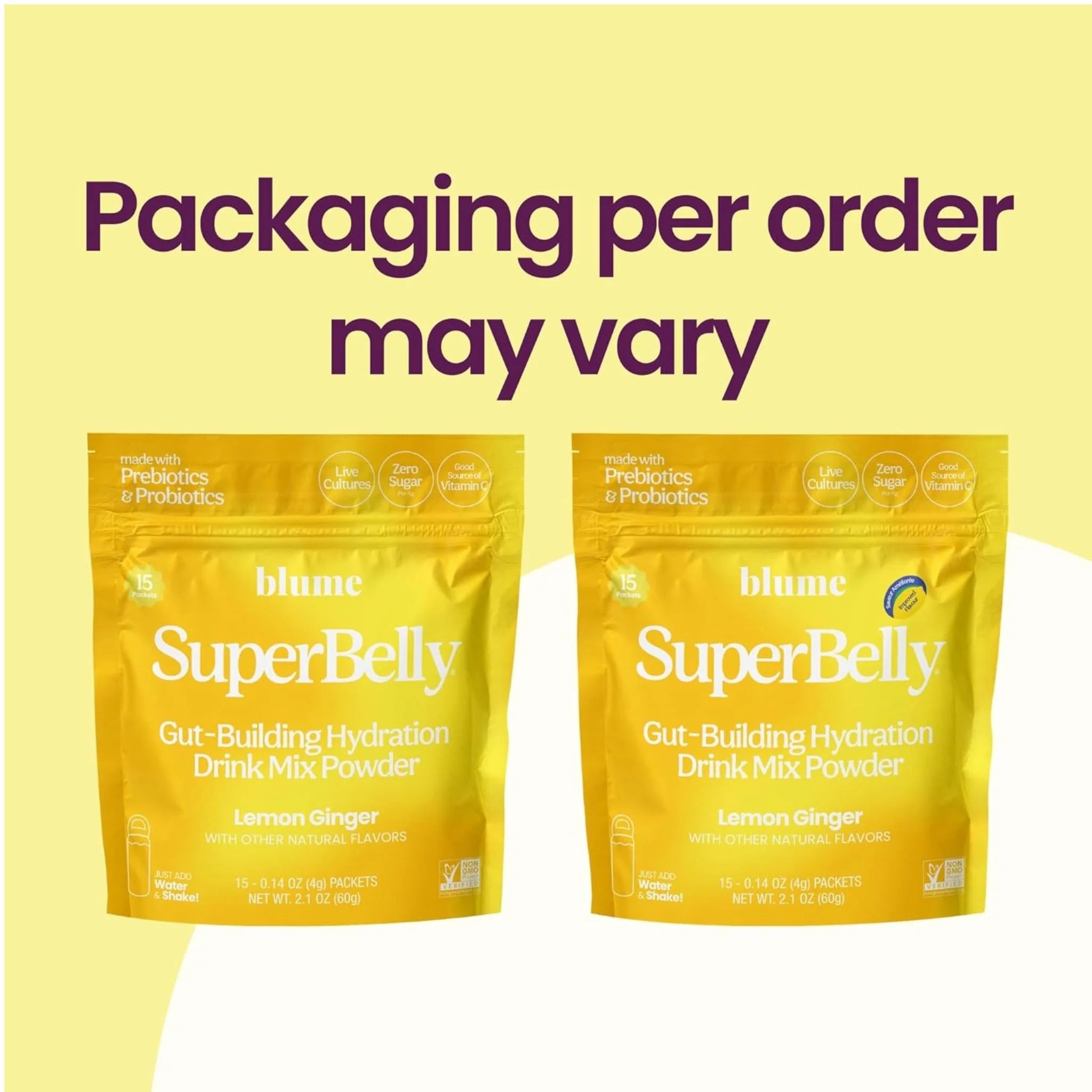 Blume SuperBelly Lemon Ginger 60g