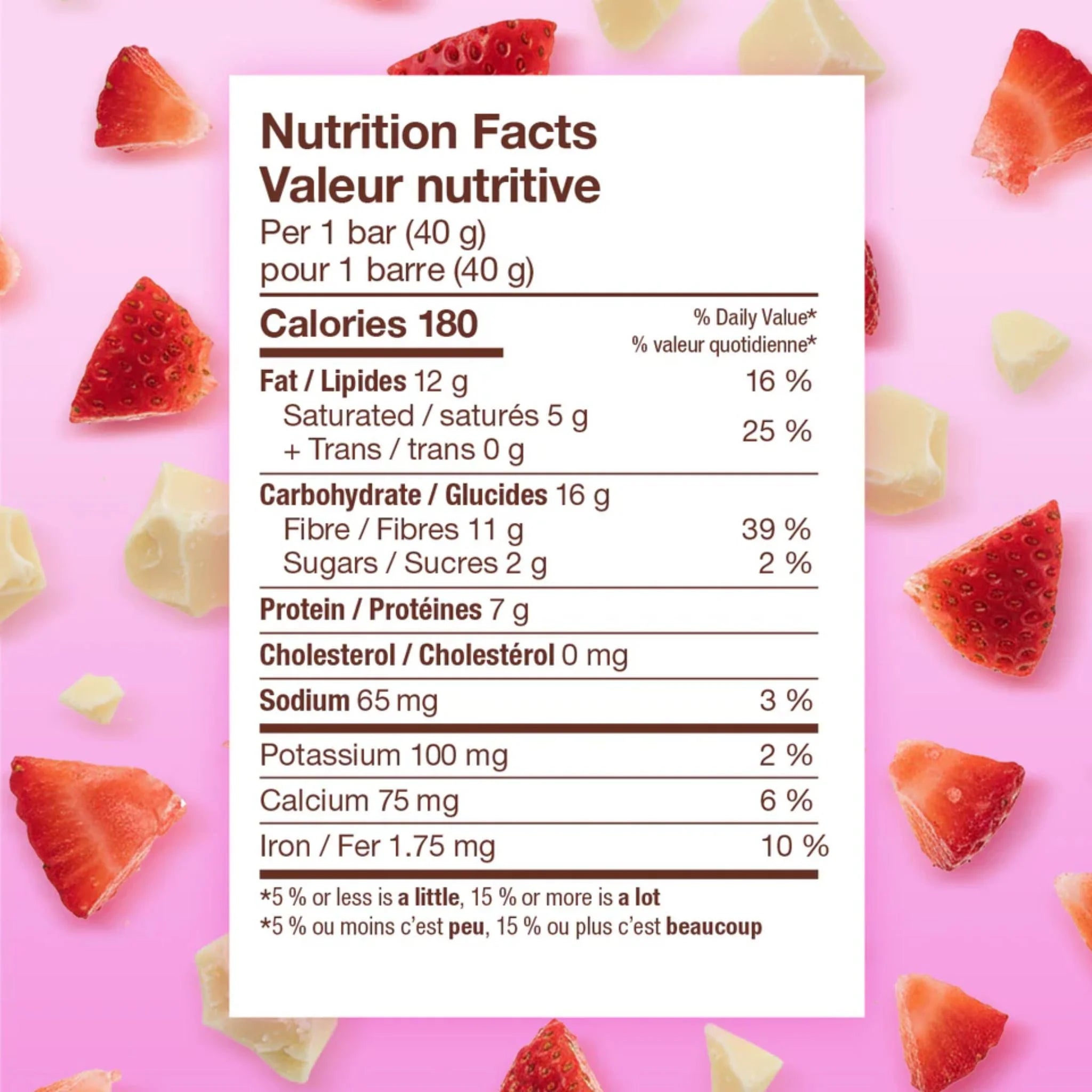 Love Good Fats Chewy Nutty White Chocolate Strawberry 4 Bars - Nature's Source Inc