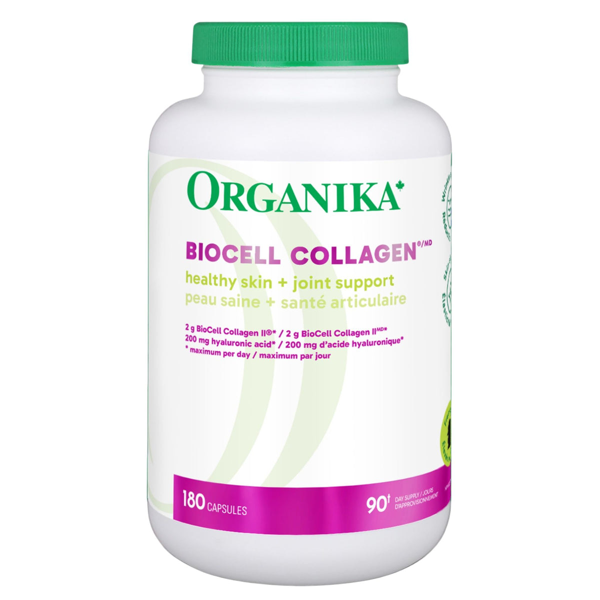 Organika Biocell Collagen 180 Veg - Caps - Nature's Source Inc
