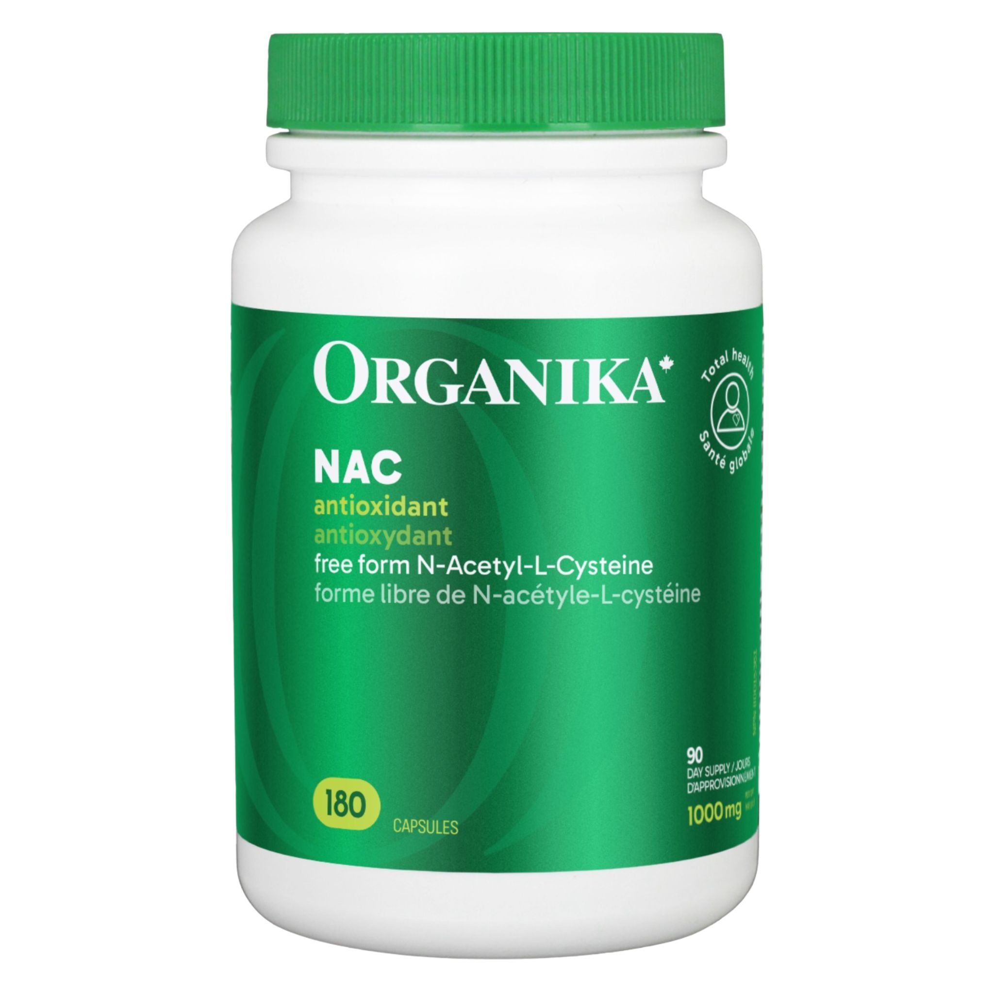 Organika NAC (N - Acetyl - L - Cysteine) 180c - Nature's Source Inc