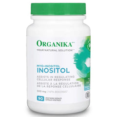 Organika Inositol 500mg 90 Vegetarian Capsules