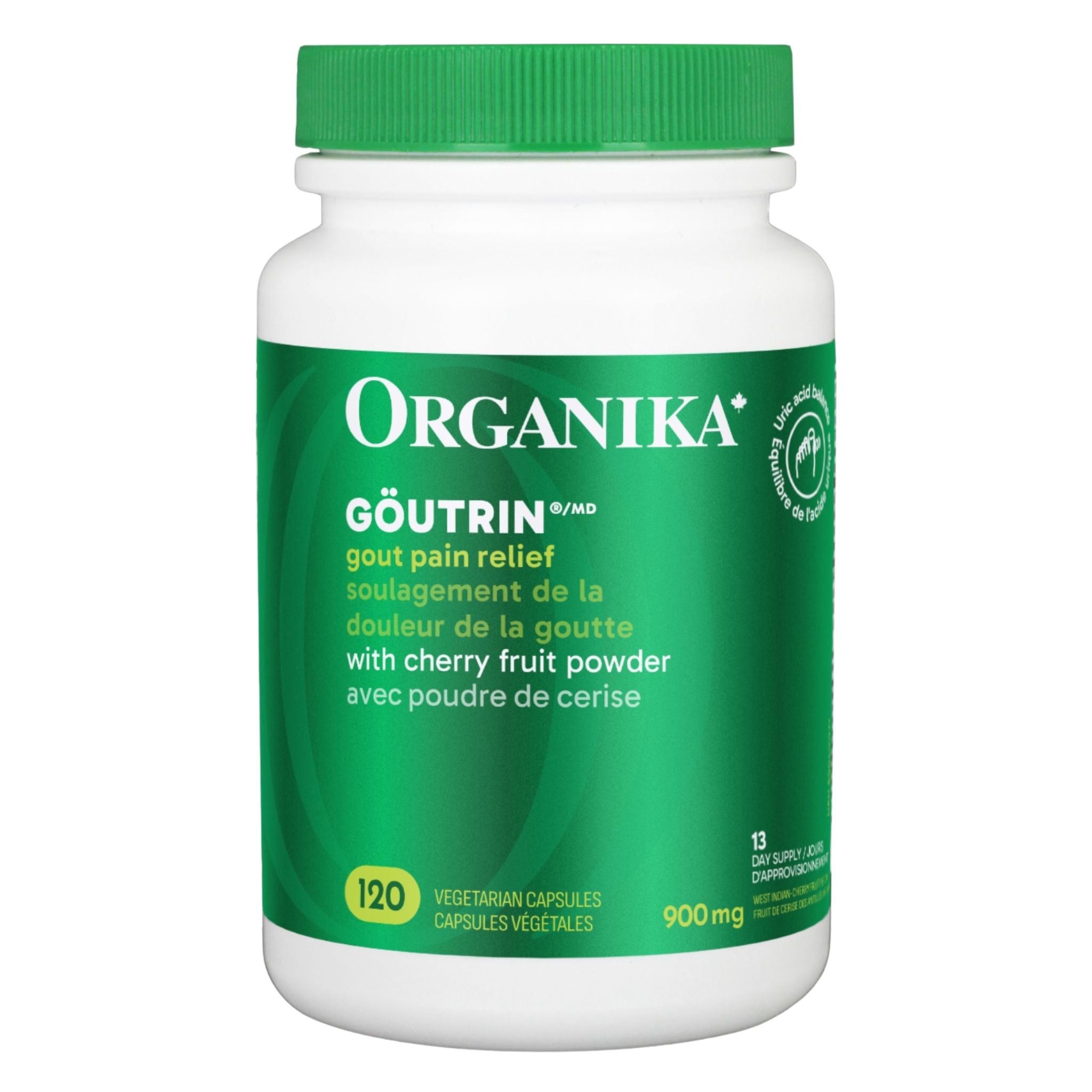 Organika Health Products Goutrin 120vc - Nature's Source Inc