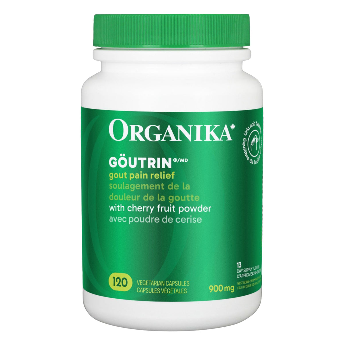 Organika Health Products Goutrin 120vc - Nature's Source Inc