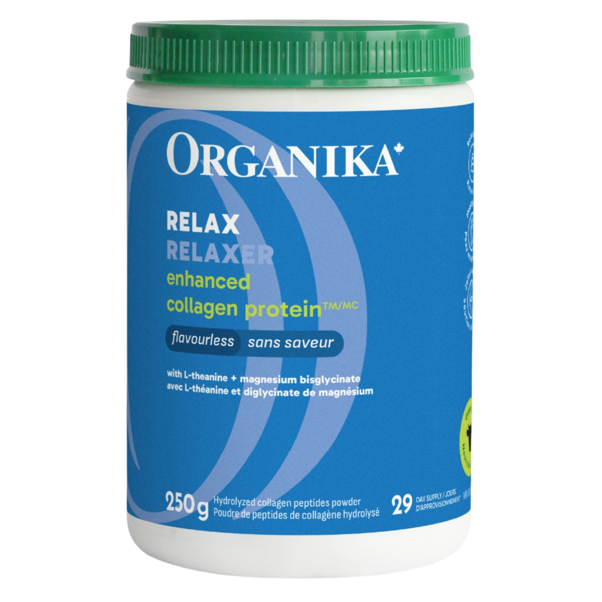 Organika Enhanced Collagen Relax 250g - Nature's Source Inc