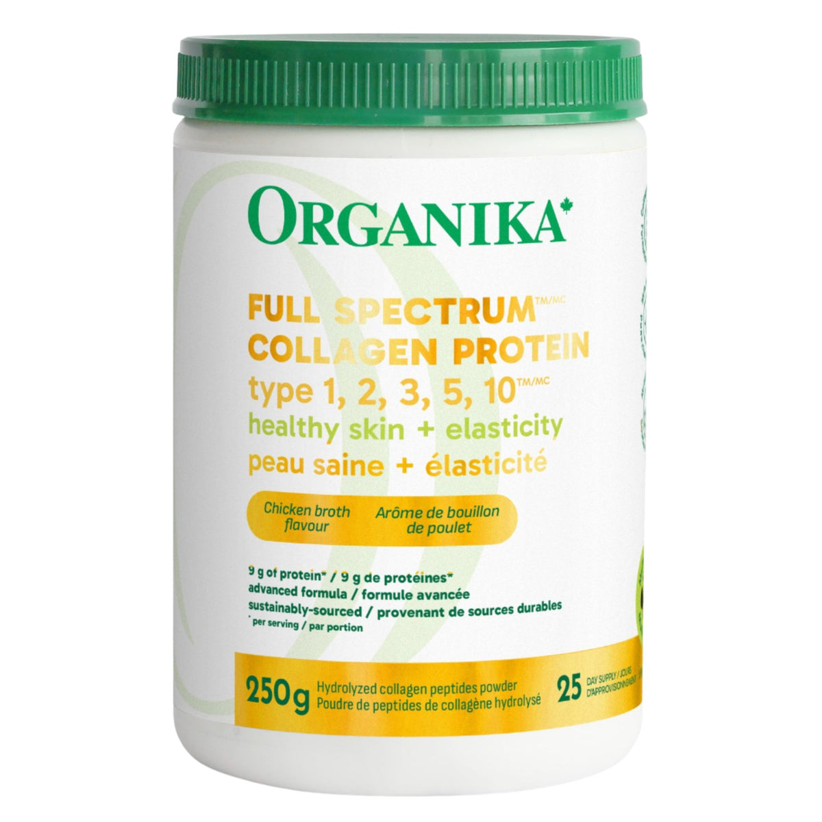 Organika Full Sectrum Collagen Types 1 - 3,5,10 250g - Nature's Source Inc