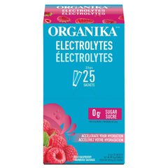Organika Ele Sachetsrolytes Wild Raspberry 25 Sachets